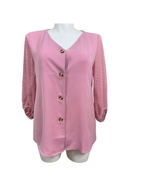 Bebonnie Blouse, XL, Pink
